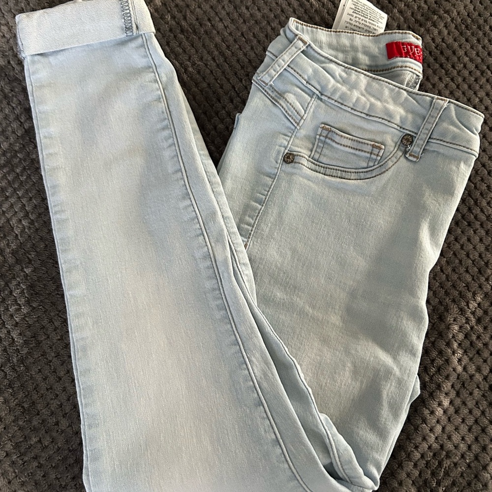 Guess Blue Skinny Jeans Light Wash